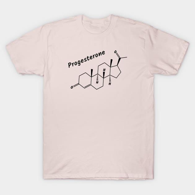 Progesterone  Hormone T-Shirt by Polyart